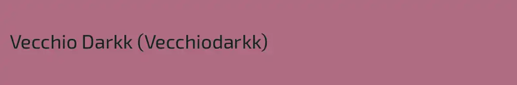 Vecchio Darkk (Vecchiodarkk)